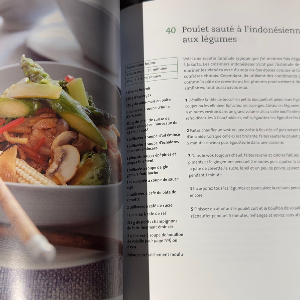 Livre Le wok fait recettes (comme neuf) - Picture 5 of 6